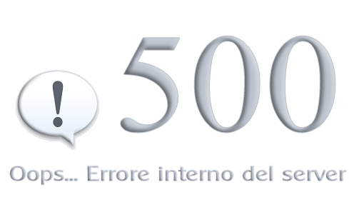Errore 500